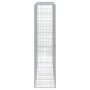 Cesta de gaviones con cubierta hierro galvanizado 200x50x200 cm de , Maceteros y jardineras - Ref: Foro24-3295167, Precio: 14...