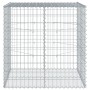 Cesta gaviones con cubierta hierro galvanizado 100x100x100 cm de , Maceteros y jardineras - Ref: Foro24-3295190, Precio: 77,8...