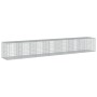 Cesta de gaviones con cubierta hierro galvanizado 700x100x100cm de , Maceteros y jardineras - Ref: Foro24-3295202, Precio: 42...