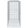 Cesta de gaviones con cubierta hierro galvanizado 250x100x200cm de , Maceteros y jardineras - Ref: Foro24-3295228, Precio: 24...