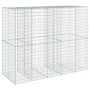 Cesta de gaviones con cubierta hierro galvanizado 250x100x200cm de , Maceteros y jardineras - Ref: Foro24-3295228, Precio: 24...