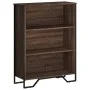 Estantería madera de ingeniería marrón roble 80x31x106 cm de , Librerías y estanterías - Ref: Foro24-848628, Precio: 59,51 €,...