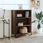 Estantería madera de ingeniería marrón roble 80x31x106 cm de , Librerías y estanterías - Ref: Foro24-848628, Precio: 59,51 €,...