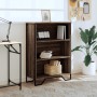Estantería madera de ingeniería marrón roble 80x31x106 cm de , Librerías y estanterías - Ref: Foro24-848628, Precio: 60,25 €,...