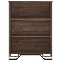 Estantería madera de ingeniería marrón roble 80x31x106 cm de , Librerías y estanterías - Ref: Foro24-848628, Precio: 59,51 €,...