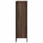 Estantería madera de ingeniería marrón roble 80x31x106 cm de , Librerías y estanterías - Ref: Foro24-848628, Precio: 60,25 €,...
