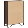 Estantería madera de ingeniería marrón roble 80x31x106 cm de , Librerías y estanterías - Ref: Foro24-848628, Precio: 60,25 €,...