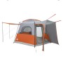 Tienda de campaña de coche 4 personas impermeable gris-naranja de , Tiendas de campaña - Ref: Foro24-4009493, Precio: 214,46 ...