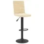 Küchenhocker 2 Stück in cremefarbenem Samtstoff von , Küchenhocker - Ref: Foro24-335762, Preis: 130,92 €, Rabatt: %