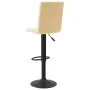 Küchenhocker 2 Stück in cremefarbenem Samtstoff von , Küchenhocker - Ref: Foro24-335762, Preis: 130,92 €, Rabatt: %