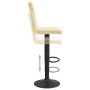 Taburetes de cocina 2 unidades terciopelo crema de , Taburetes de cocina - Ref: Foro24-335762, Precio: 133,23 €, Descuento: %