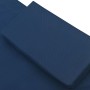 Tumbona de jardín con toldo y cojines azul de vidaXL, Camas para exteriores - Ref: Foro24-313523, Precio: 133,78 €, Descuento: %
