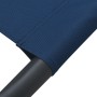 Tumbona de jardín con toldo y cojines azul de vidaXL, Camas para exteriores - Ref: Foro24-313523, Precio: 133,78 €, Descuento: %