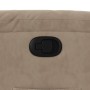 Sillón reclinable elevable tela de microfibra gris taupe de , Sillones - Ref: Foro24-3204929, Precio: 306,90 €, Descuento: %
