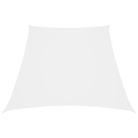 Toldo de vela trapezoidal tela oxford blanco 3/4x3 m en Sombrillas | Comprar online en Foru.es