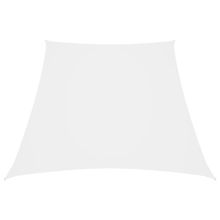 Toldo de vela trapezoidal tela oxford blanco 3/4x3 m en Sombrillas | Comprar online en Foru.es