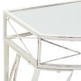 Mesa auxiliar estilo francés metal 82x39x76 cm blanca en Mesas auxiliares | Comprar online en Foru.es