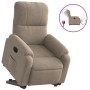 Sillón eléctrico reclinable elevable tela microfibra gris taupe de , Sillones - Ref: Foro24-3204943, Precio: 348,04 €, Descue...