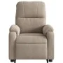Sillón eléctrico reclinable elevable tela microfibra gris taupe de , Sillones - Ref: Foro24-3204943, Precio: 378,29 €, Descue...