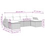 Set de sofás de jardín 6 pzas y cojines ratán sintético gris de , Conjuntos de jardín - Ref: Foro24-3254059, Precio: 387,82 €...