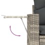 Set de sofás de jardín 7 pzas con cojines ratán PE gris claro de , Conjuntos de jardín - Ref: Foro24-3220221, Precio: 486,88 ...