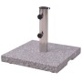 Pie de parasol de granito, cuadrado 20 Kg de vidaXL, Bases para sombrillas - Ref: Foro24-40818, Precio: 61,96 €, Descuento: %