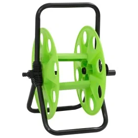 Carrete de rollo para manguera de pie acero verde 45 m 1/2" by , Garden hose holder - Ref: Foro24-4006168, Price: 21,85 €, Di...