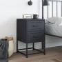 Mesita de noche acero gris antracita 36x39x60,5 cm de , Mesitas de noche - Ref: Foro24-846462, Precio: 74,33 €, Descuento: %