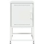 Mesitas de noche 2 unidades acero blanco 36x39x60,5 cm de , Mesitas de noche - Ref: Foro24-846457, Precio: 69,90 €, Descuento: %