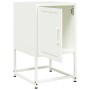 Mesitas de noche 2 unidades acero blanco 36x39x60,5 cm de , Mesitas de noche - Ref: Foro24-846457, Precio: 69,90 €, Descuento: %