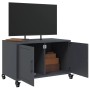 Mueble para TV acero laminado en frío antracita 68x39x43,5 cm de , Muebles TV - Ref: Foro24-846640, Precio: 76,40 €, Descuent...