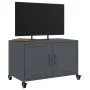 Mueble para TV acero laminado en frío antracita 68x39x43,5 cm de , Muebles TV - Ref: Foro24-846640, Precio: 75,43 €, Descuent...