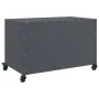 Mueble para TV acero laminado en frío antracita 68x39x43,5 cm de , Muebles TV - Ref: Foro24-846640, Precio: 75,43 €, Descuent...