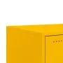 Mesa de centro acero amarillo mostaza 68x50x43,5 cm de , Mesas de centro - Ref: Foro24-846689, Precio: 67,23 €, Descuento: %