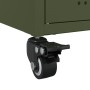 Mueble de TV de acero verde oliva 100,5x39x43,5 cm de , Muebles TV - Ref: Foro24-846696, Precio: 119,08 €, Descuento: %