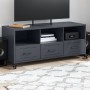Mueble de TV acero gris antracita 100,5x39x43,5 cm de , Muebles TV - Ref: Foro24-846694, Precio: 87,73 €, Descuento: %