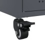 Mueble de TV acero gris antracita 100,5x39x43,5 cm de , Muebles TV - Ref: Foro24-846694, Precio: 87,73 €, Descuento: %