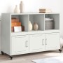 Aparador de acero blanco 100,5x39x72 cm de , Aparadores - Ref: Foro24-846739, Precio: 126,03 €, Descuento: %