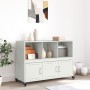 Aparador de acero blanco 100,5x39x72 cm de , Aparadores - Ref: Foro24-846739, Precio: 126,03 €, Descuento: %