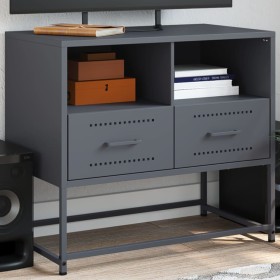 Mueble para TV de acero gris antracita 68x39x60,5 cm de , Muebles TV - Ref: Foro24-846550, Precio: 68,59 €, Descuento: %