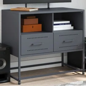 Mueble para TV de acero gris antracita 68x39x60,5 cm de , Muebles TV - Ref: Foro24-846550, Precio: 67,97 €, Descuento: %