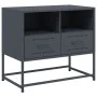 Mueble para TV de acero gris antracita 68x39x60,5 cm de , Muebles TV - Ref: Foro24-846550, Precio: 67,97 €, Descuento: %