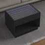 Mesa de centro con Infinity LED negro 70x50x50 cm de , Mesas de centro - Ref: Foro24-847659, Precio: 101,74 €, Descuento: %