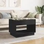 Mesa de centro con Infinity LED negro 70x50x50 cm de , Mesas de centro - Ref: Foro24-847659, Precio: 101,74 €, Descuento: %
