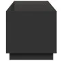Mesa de centro con Infinity LED negro 70x50x50 cm de , Mesas de centro - Ref: Foro24-847659, Precio: 101,74 €, Descuento: %