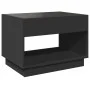 Mesa de centro con Infinity LED negro 70x50x50 cm de , Mesas de centro - Ref: Foro24-847659, Precio: 101,74 €, Descuento: %