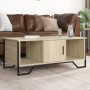 Mesa de centro madera de ingeniería roble Sonoma 100x51x40 cm de , Mesas de centro - Ref: Foro24-848490, Precio: 73,71 €, Des...