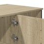 Mesa de centro madera de ingeniería roble Sonoma 100x51x40 cm de , Mesas de centro - Ref: Foro24-848490, Precio: 73,71 €, Des...