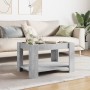 Mesa de centro y LED madera ingeniería gris hormigón 73x53x45cm de , Mesas de centro - Ref: Foro24-847549, Precio: 102,22 €, ...