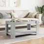 Mesa de centro y LED madera ingeniería gris hormigón 93x53x45cm de , Mesas de centro - Ref: Foro24-847556, Precio: 135,33 €, ...